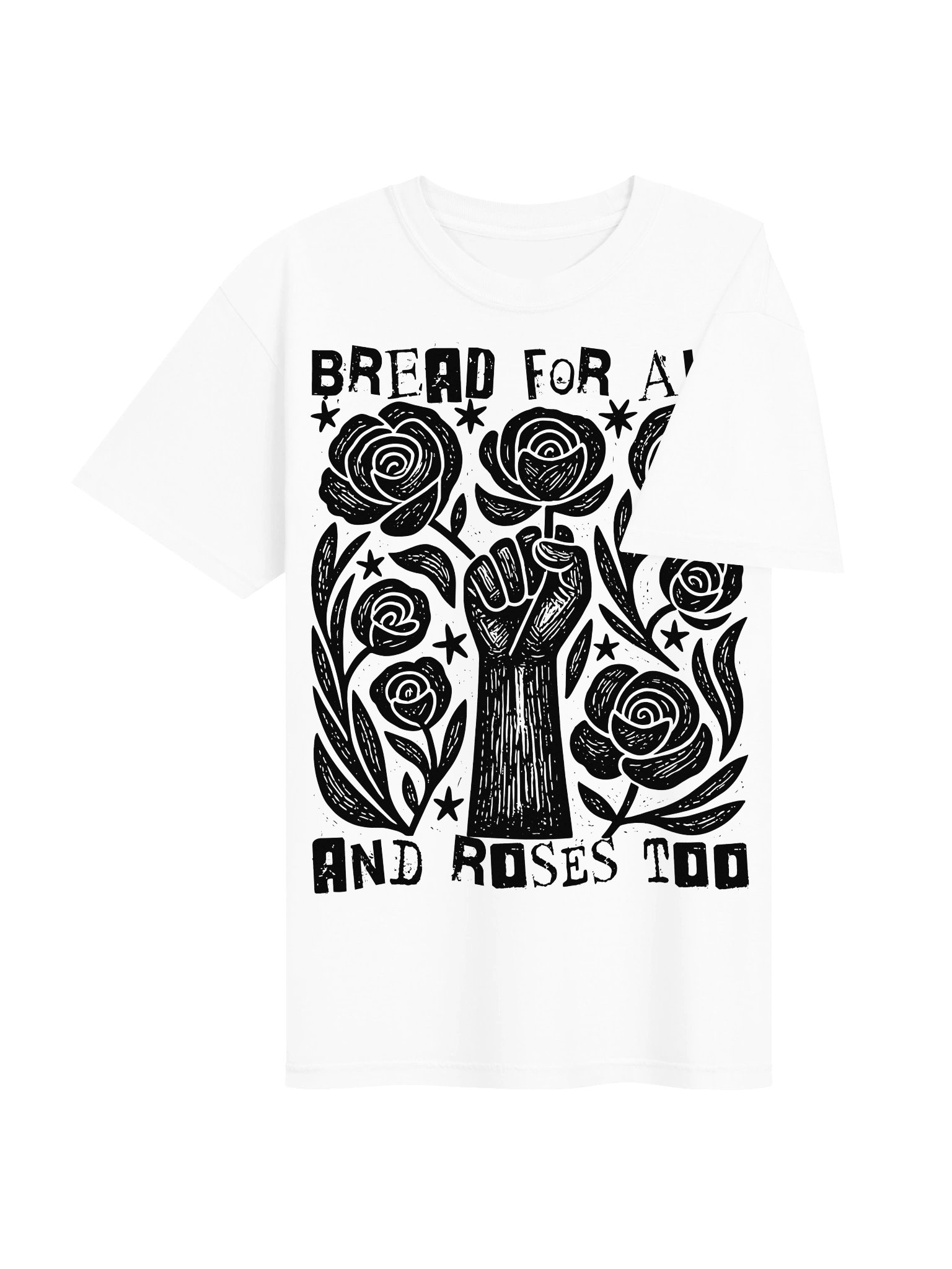 Democratic Socialist Bread For All And Roses Too Shirt product image (52)