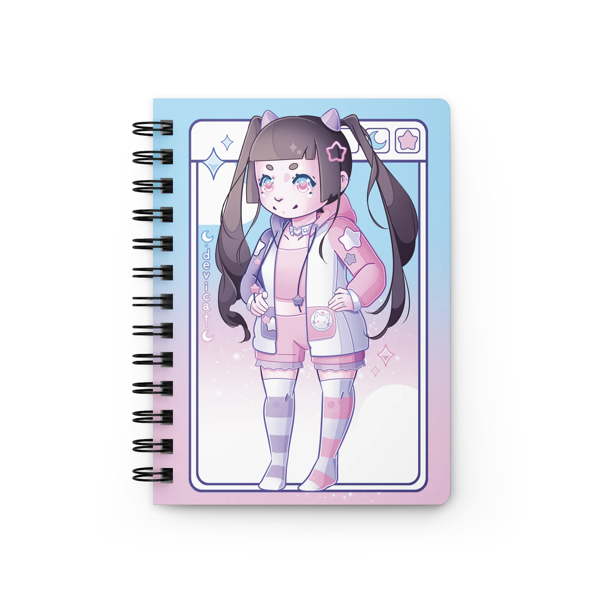 DeviCat Chibi 2026 Notebook product image (1)