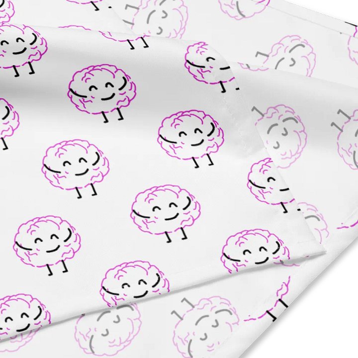 Brainy Brain Couture Bandana product image (4)