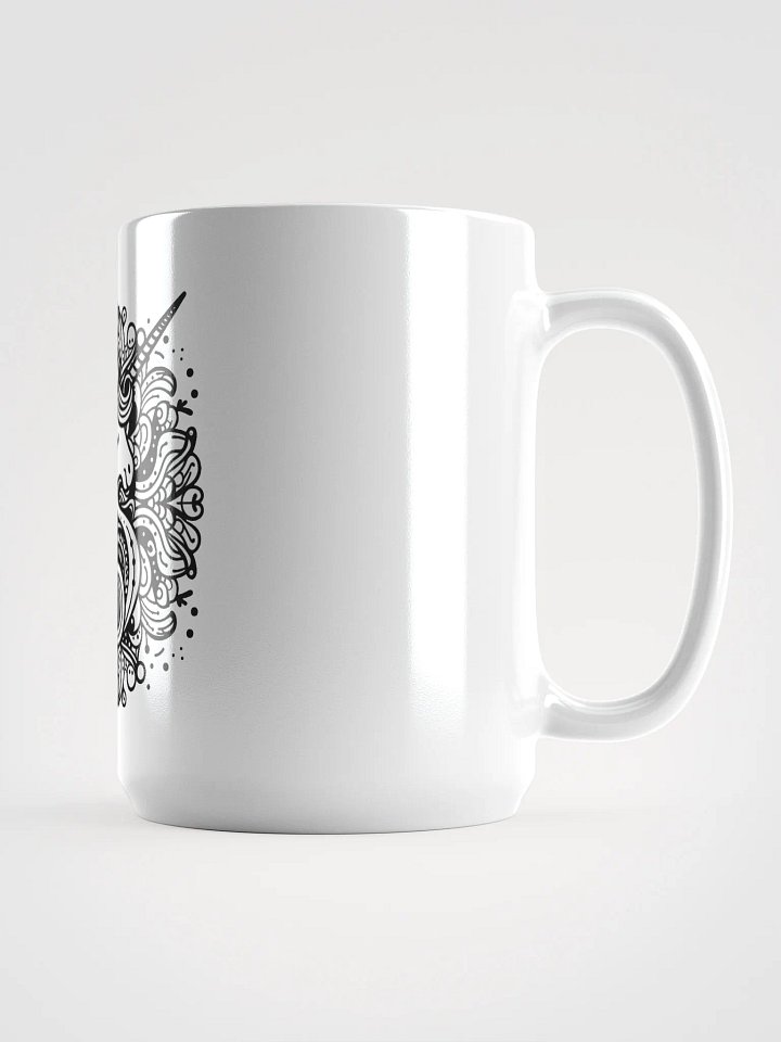 White Mug Glass with Unicorn Design product image (2)