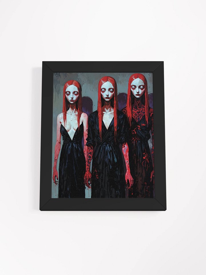 The Crimson Covenant Framed Matte Print product image (3)