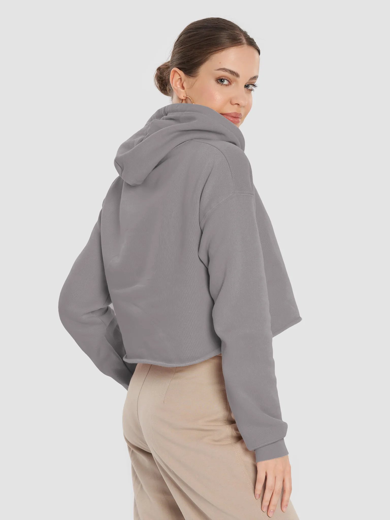 Make / Fail Women's Cropped Hoodie product image (7)
