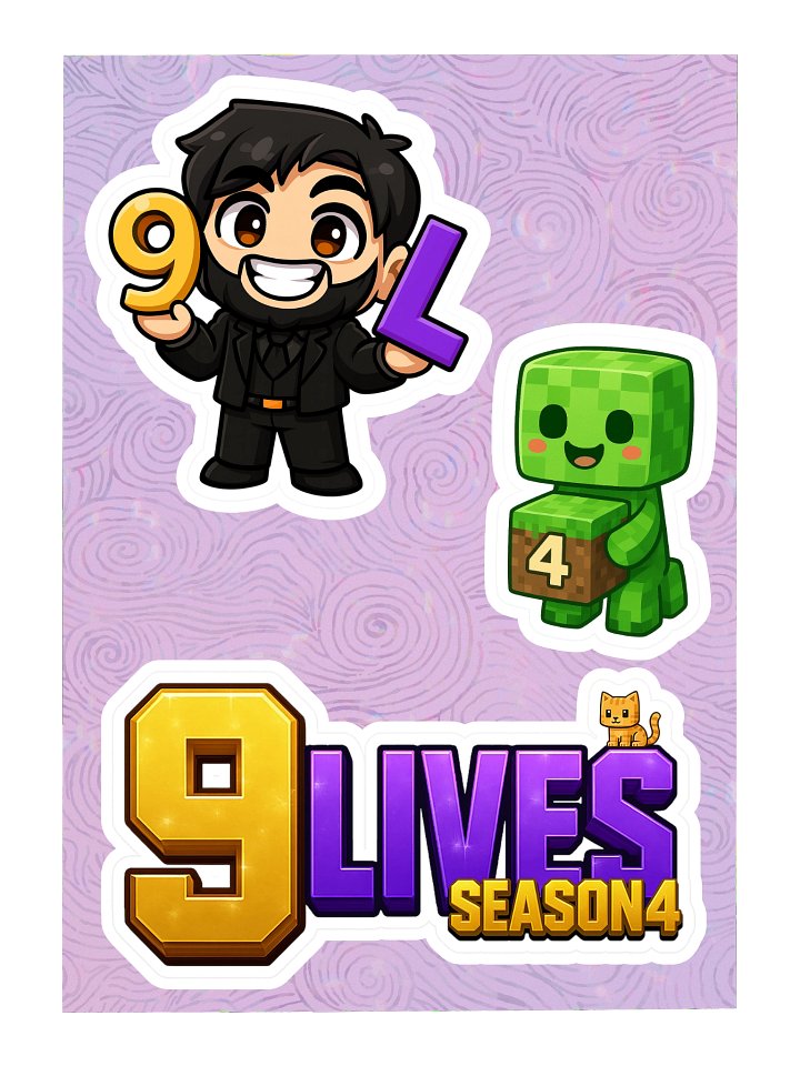 9LS4 Sketch Sticker Sheet product image (1)