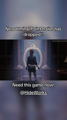 @hideworksgames new Liminal Point trailer has dropped! #liminalpoint #hideworks #horrorgameawards #newgame #indiegames