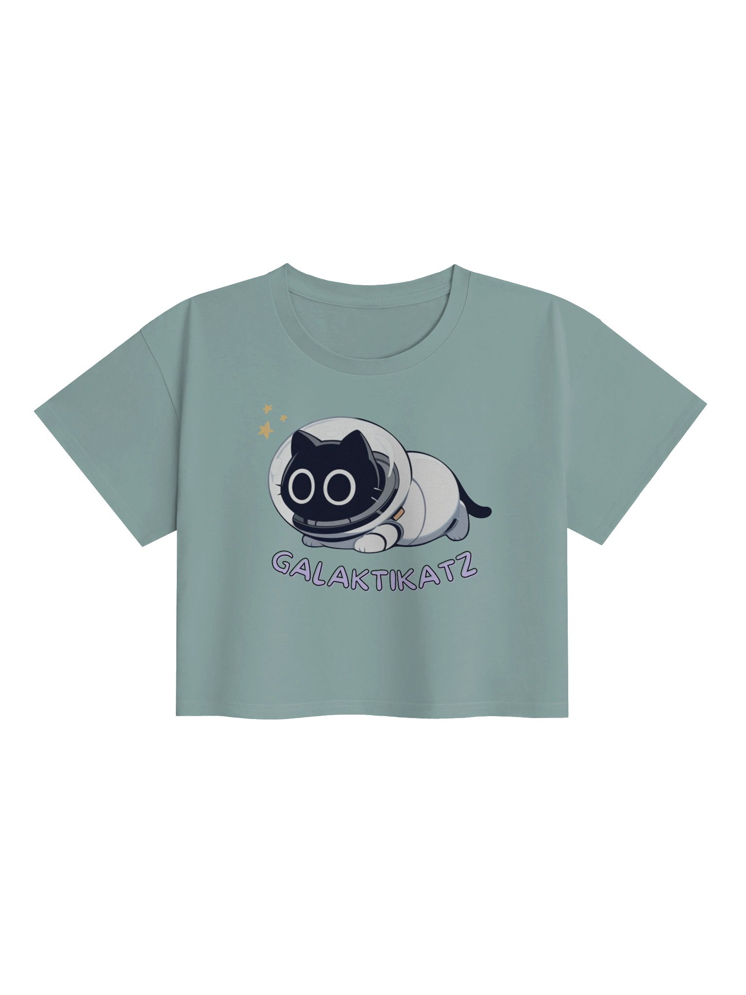 Space Kitty Women's Crop Top product image (7)
