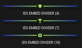 Blue Green Embed Divider Bars Pack product image (3)