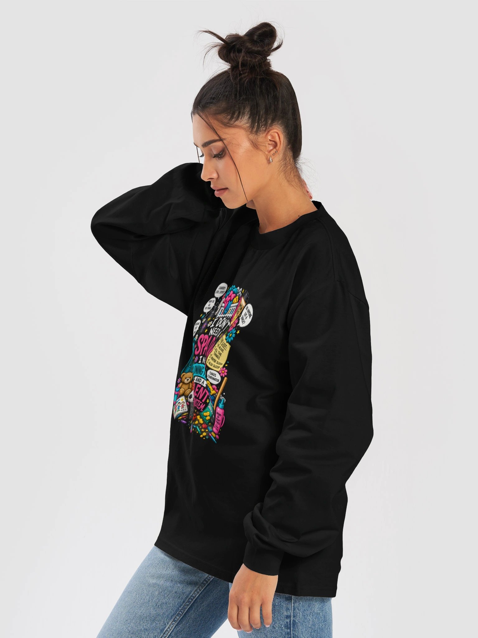 I Don't Need a Spa Day Mom Life Long Sleeve product image (7)