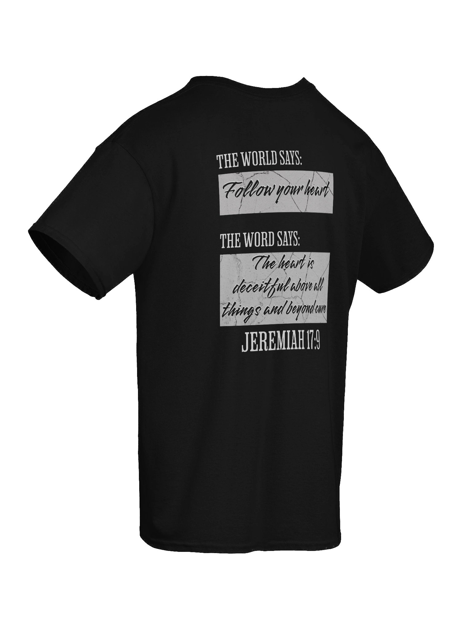 YHWH Heavyweight Tee - Word vs World "Wicked Heart" product image (6)