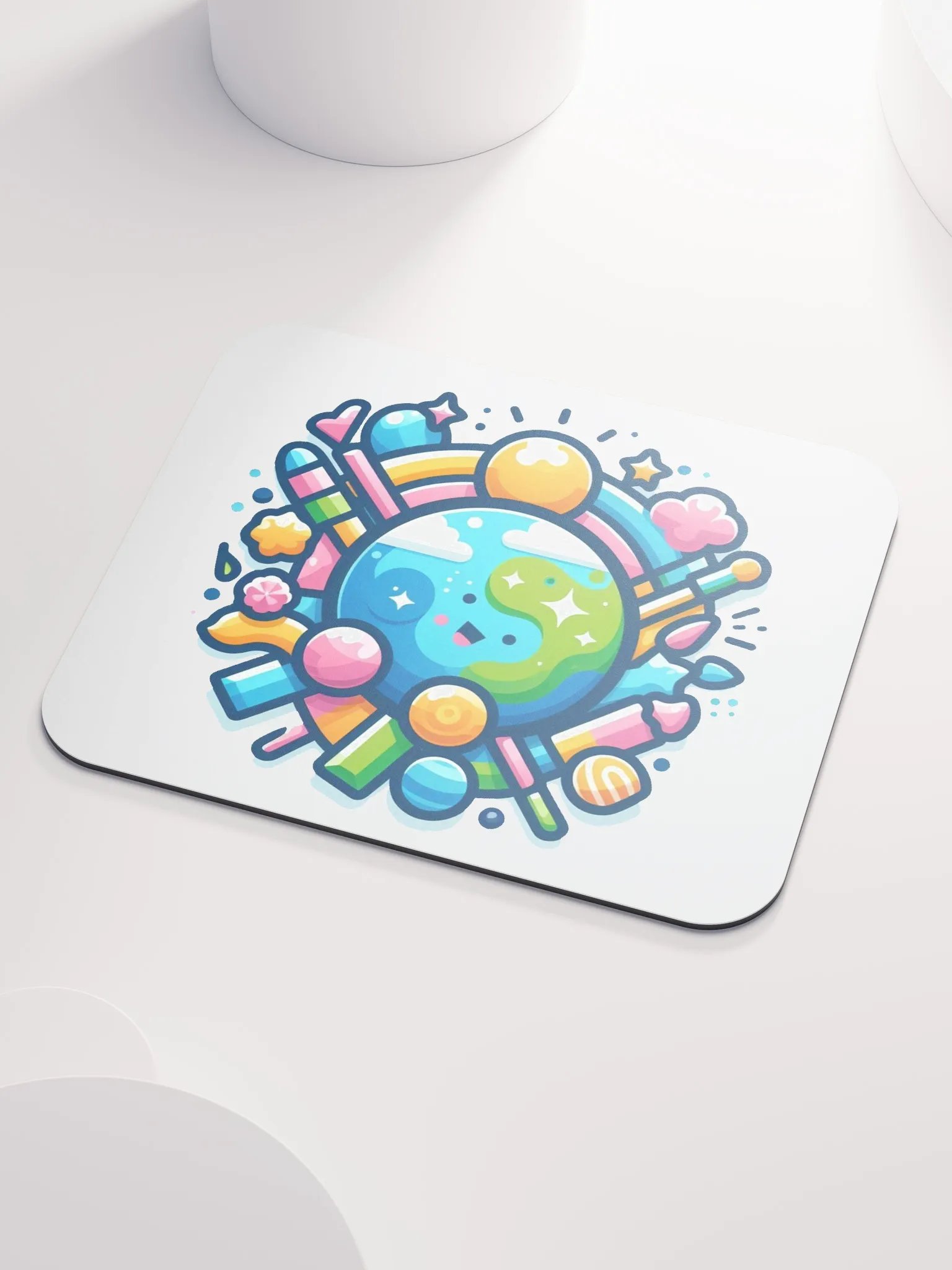 Whimsical Earth Mouse Pad product image (3)