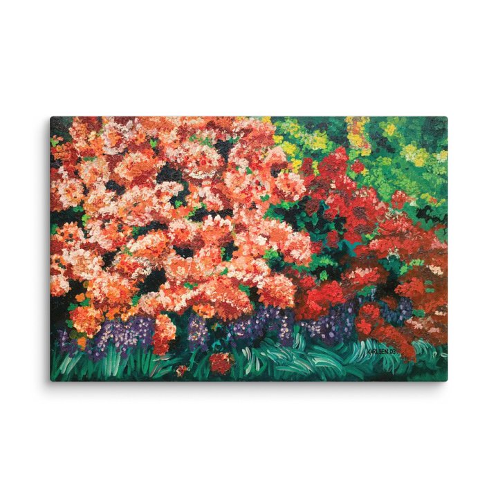 Rhododendrons Canvas Print 8x12" product image (1)