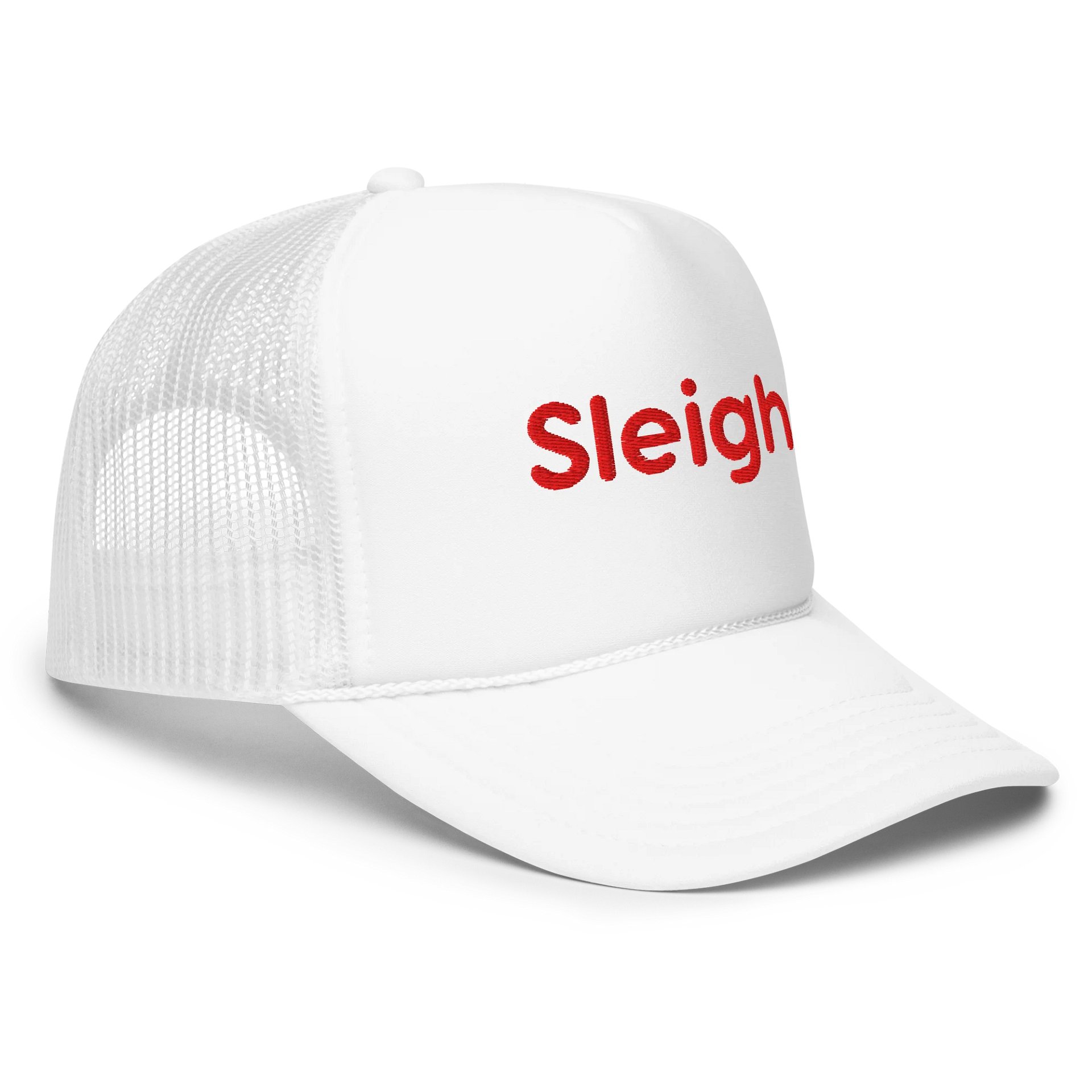 Sleigh Trucker Hat - 3D Puff Embroidery product image (3)
