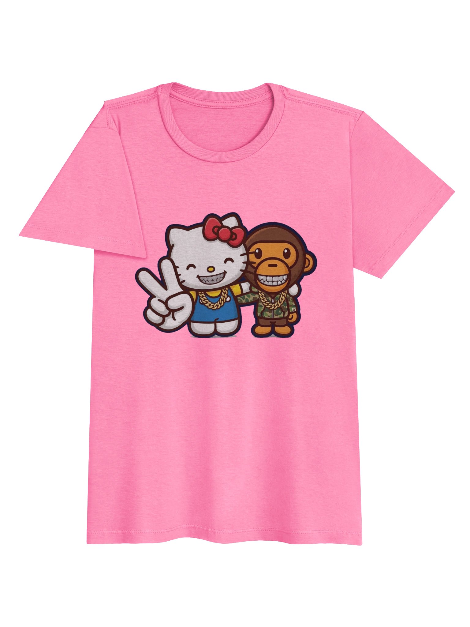 Bling Bling Duo Fitted Femme Tee! product image (3)