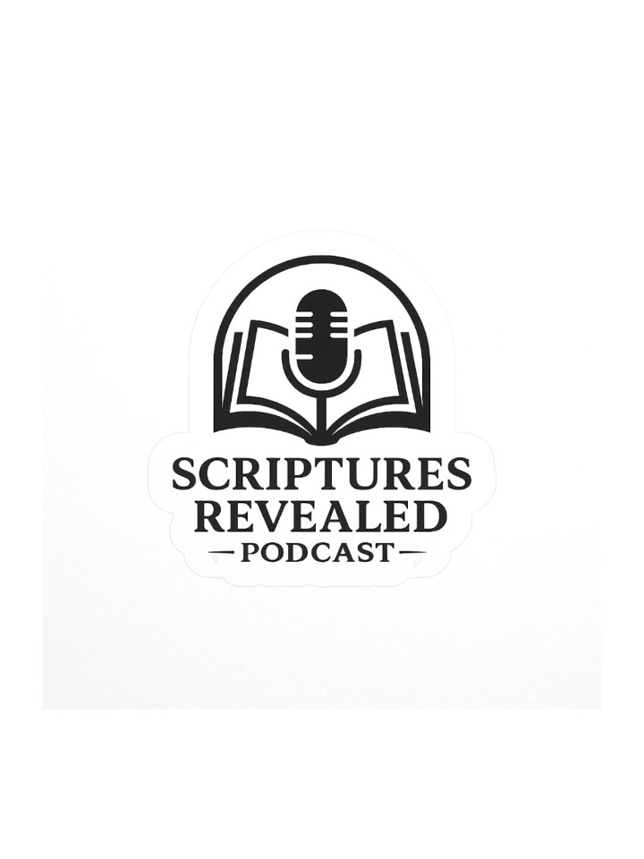 Scriptures Revealed Podcast Logo Stickers product image (1)