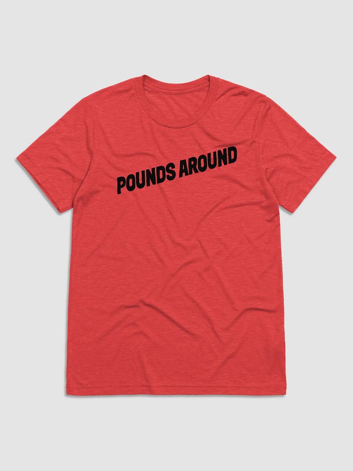 POUNDS AROUND RED AND BLACK SHIRT product image (1)