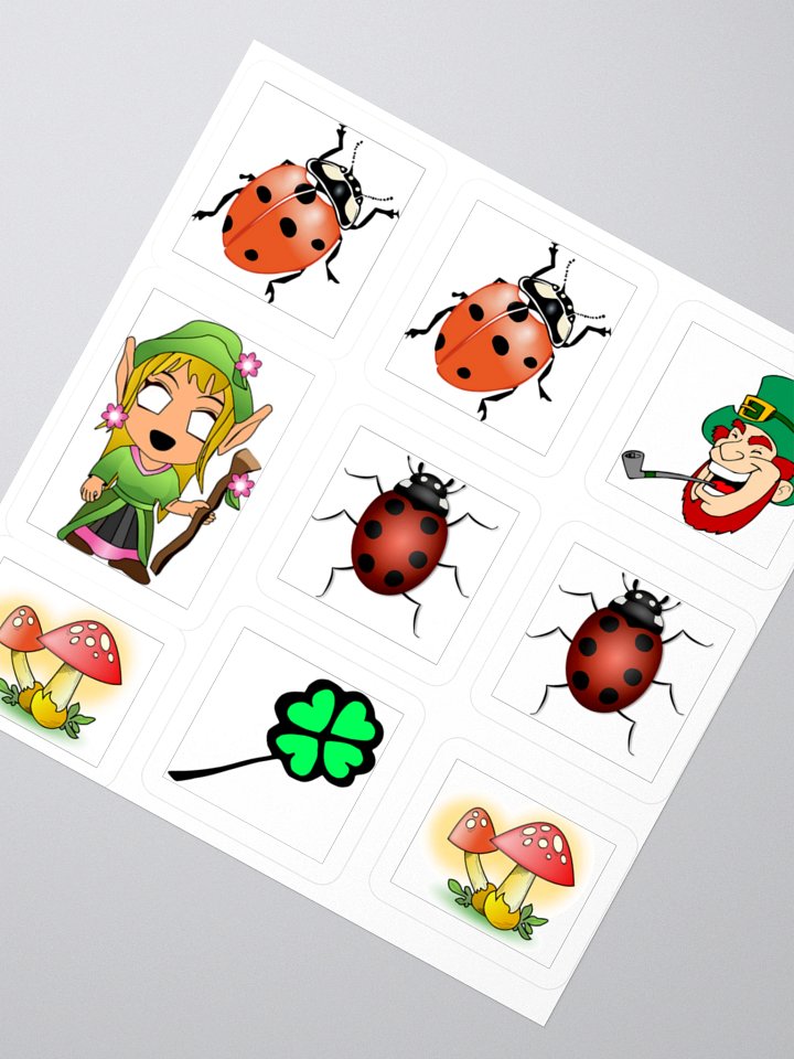 "Earth & Garden" Stickers product image (1)