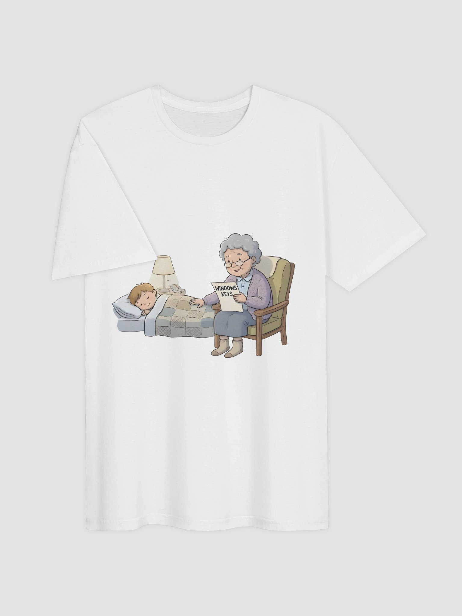 Grandma Reading Windows Keys product image (3)