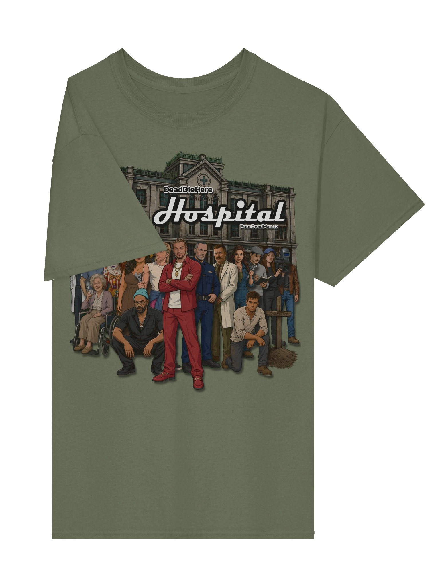 Dead Die Here: The Hospital Tee product image (4)