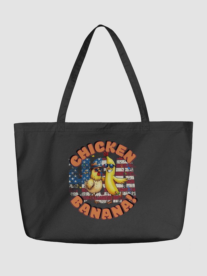 Chicken Banana USA Flag Funky Dance Eco Tote product image (2)
