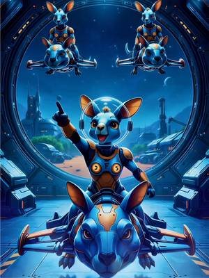 Peggy Sue the Kick Butt Kangaroo: Music Video 3 #kangaroo #cartoon #animation #musicvideo #scifi 