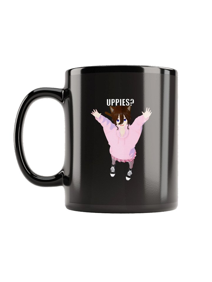 Uppies? Anime Catboy Glossy Mug product image (1)