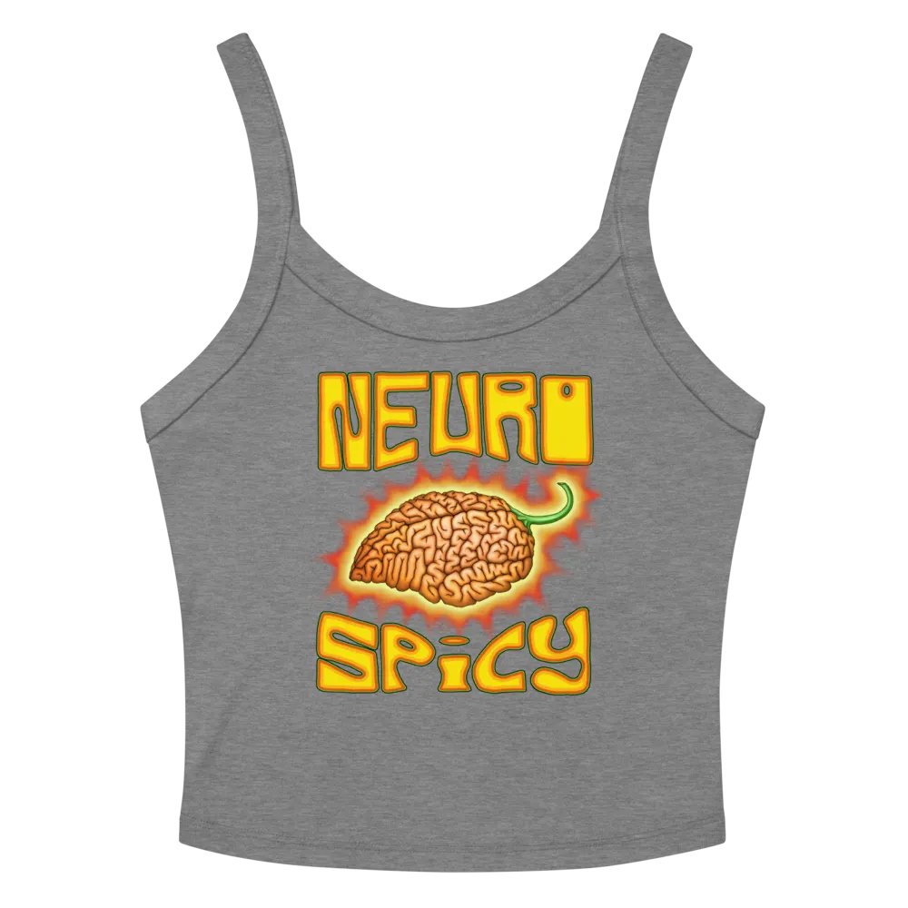 Neurospicy Crop Tank product image (2)