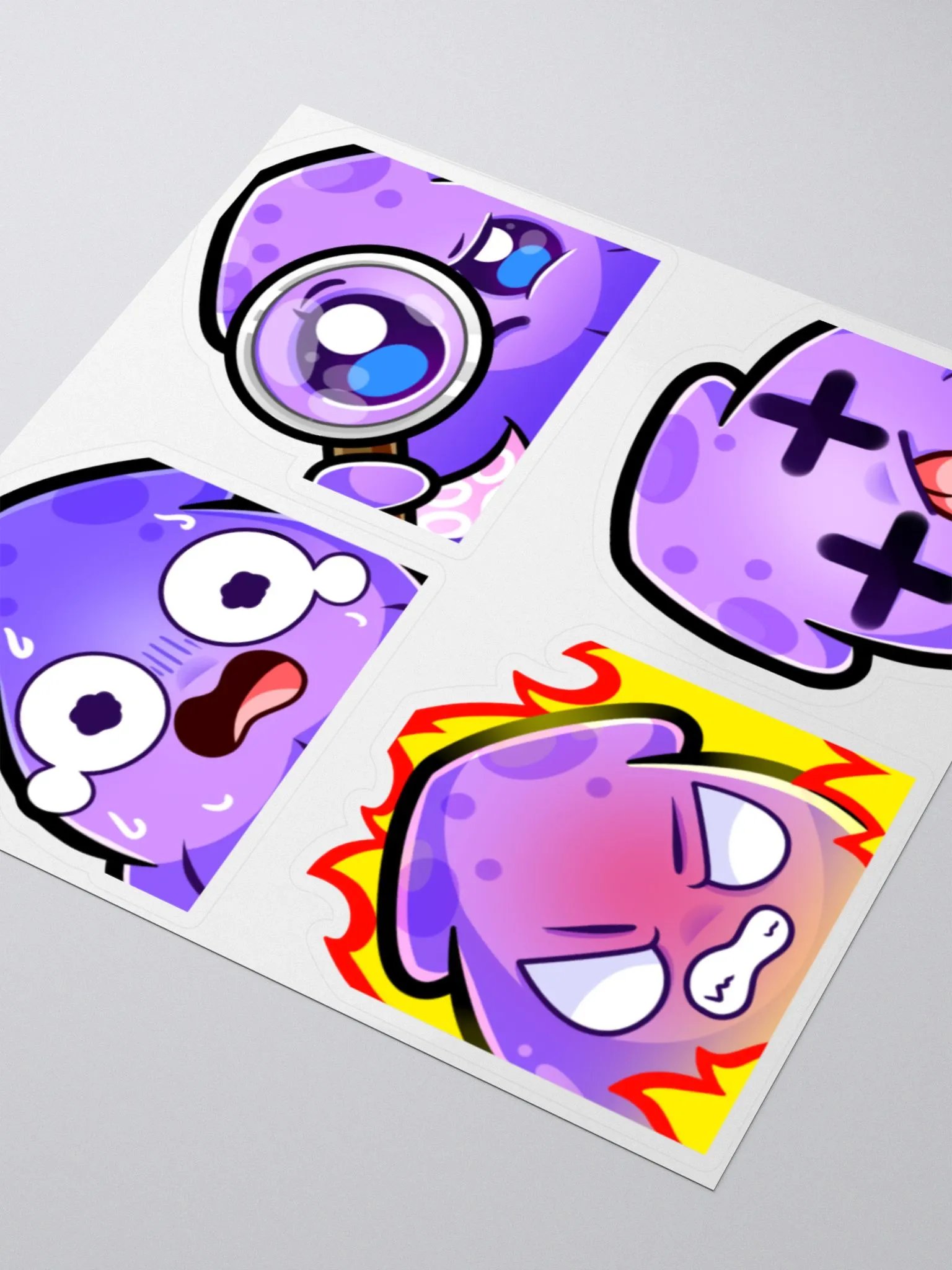 Squid Emote Sticker Set [2] product image (3)
