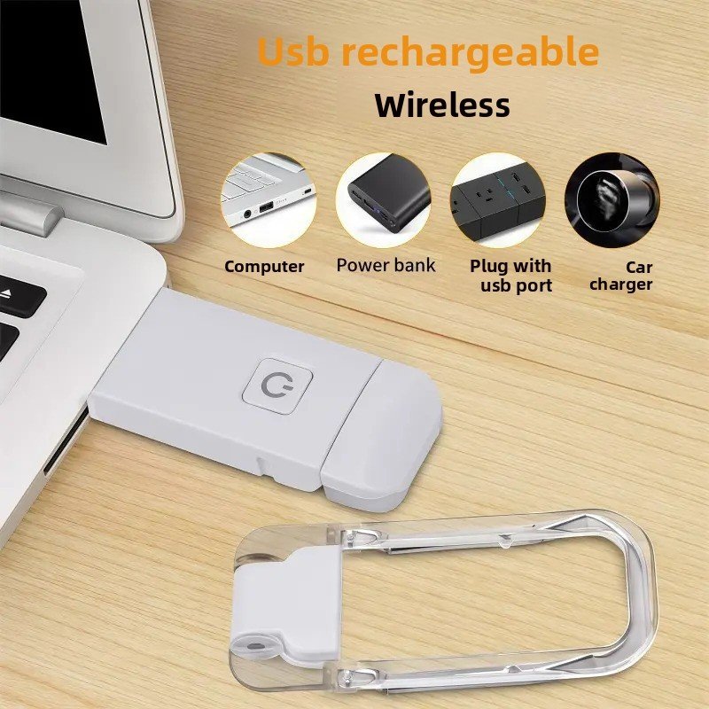 Flexible Clip-On LED Book Light | USB Rechargeable product image (3)