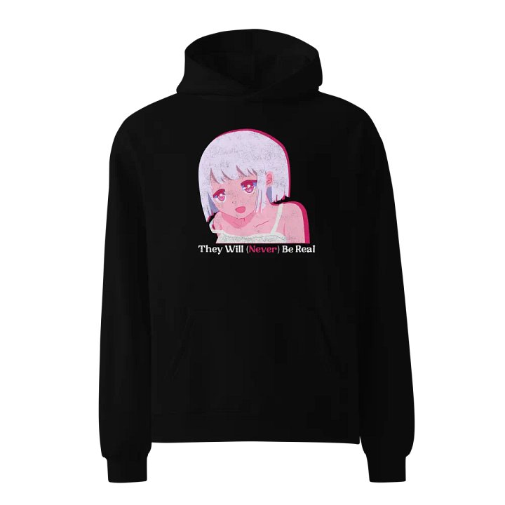 Serene Smile Oversized Hoodie product image (1)