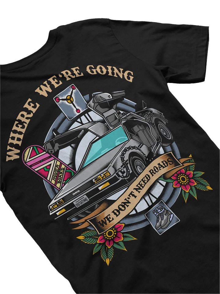 Back to the Future - Tee(Front & Back) product image (1)