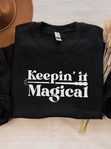 Be Magical Cozy Fall Minimalist Sweatshirt product image (8)