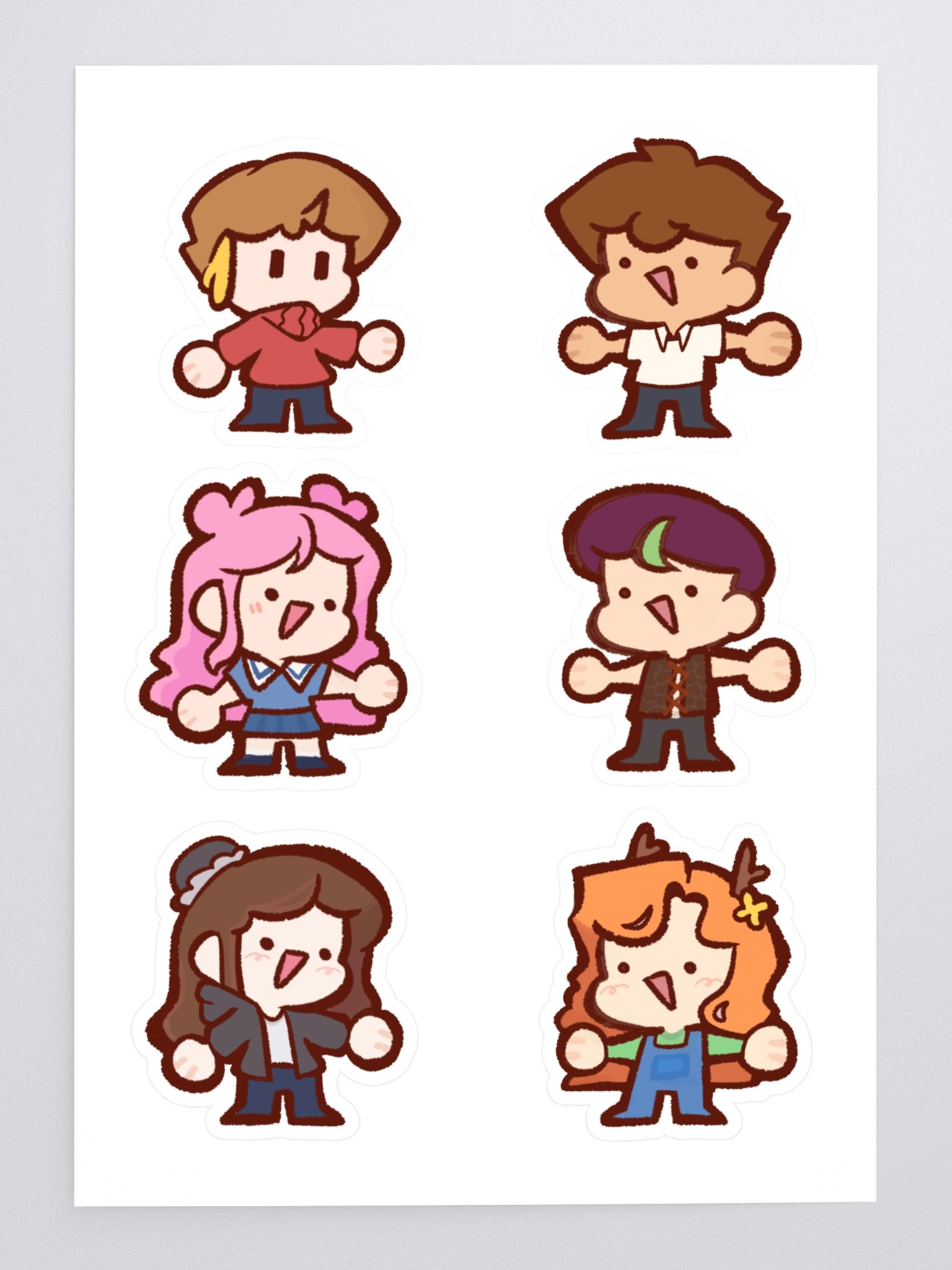 Set A - Life series Stickers product image (1)