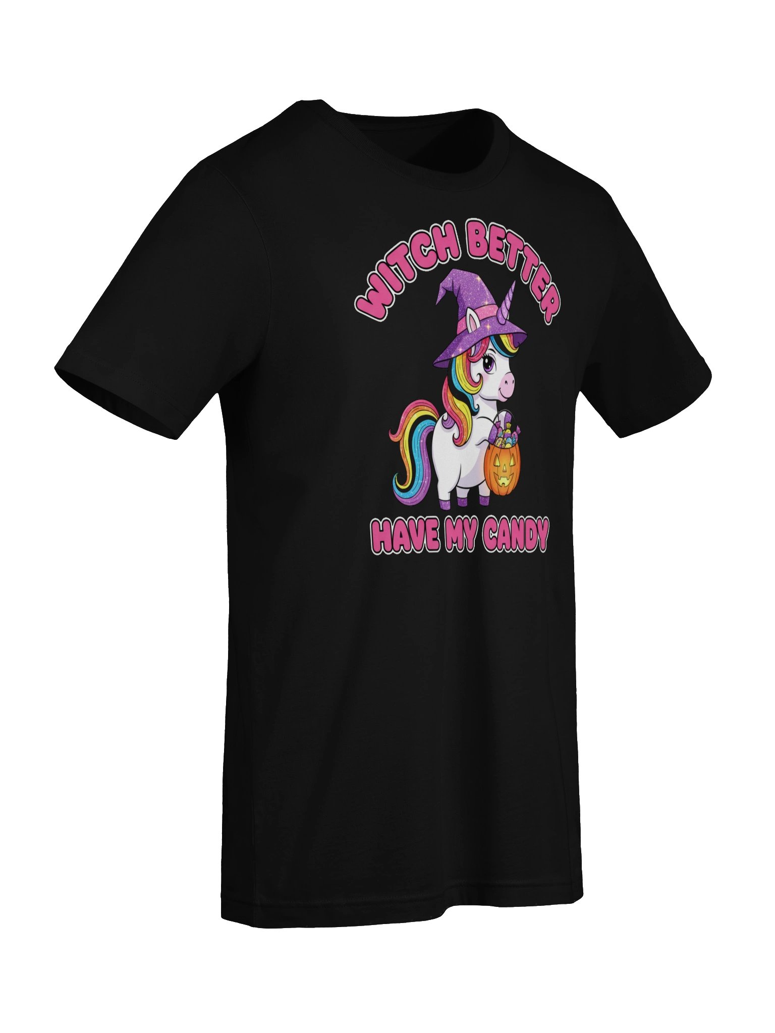 Witch Better Have My Candy Unicorn Halloween Tee product image (7)