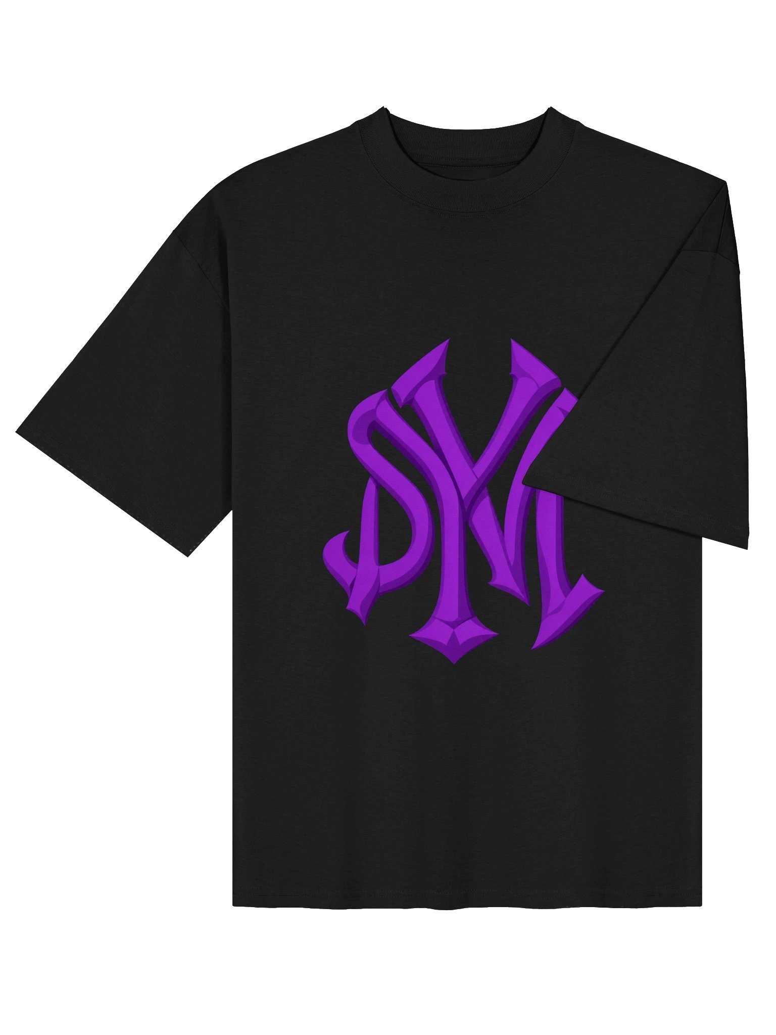SM Signature Oversized Tee – Neon Palms Edition product image (4)