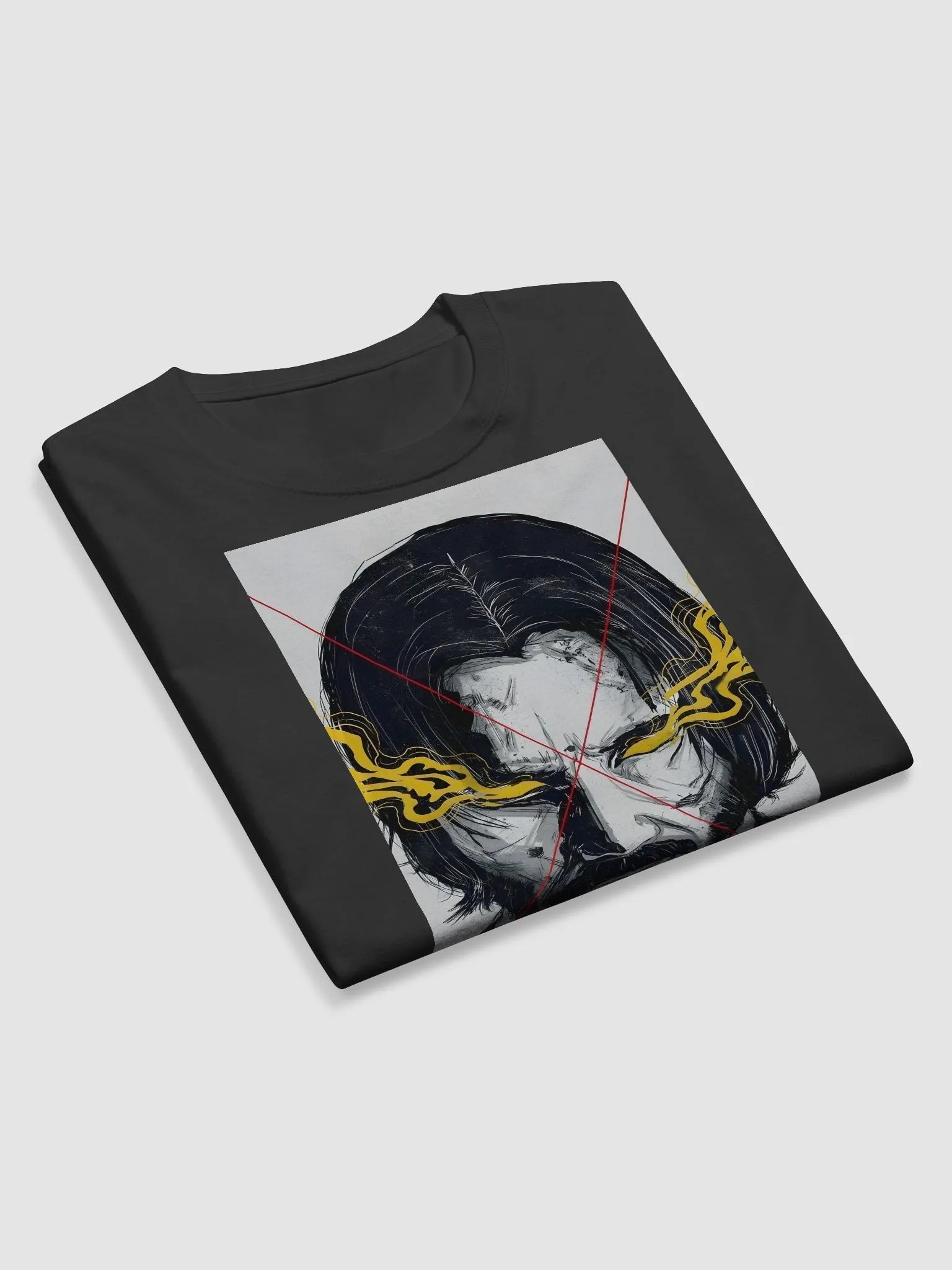 Flame-Eyed John Wick Long Sleeve product image (9)