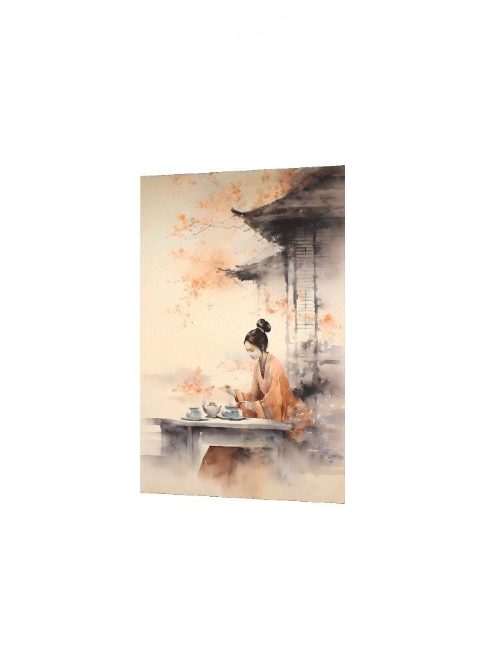 茶 | Japanese Muted Watercolor Wall Art Collection product image (2)