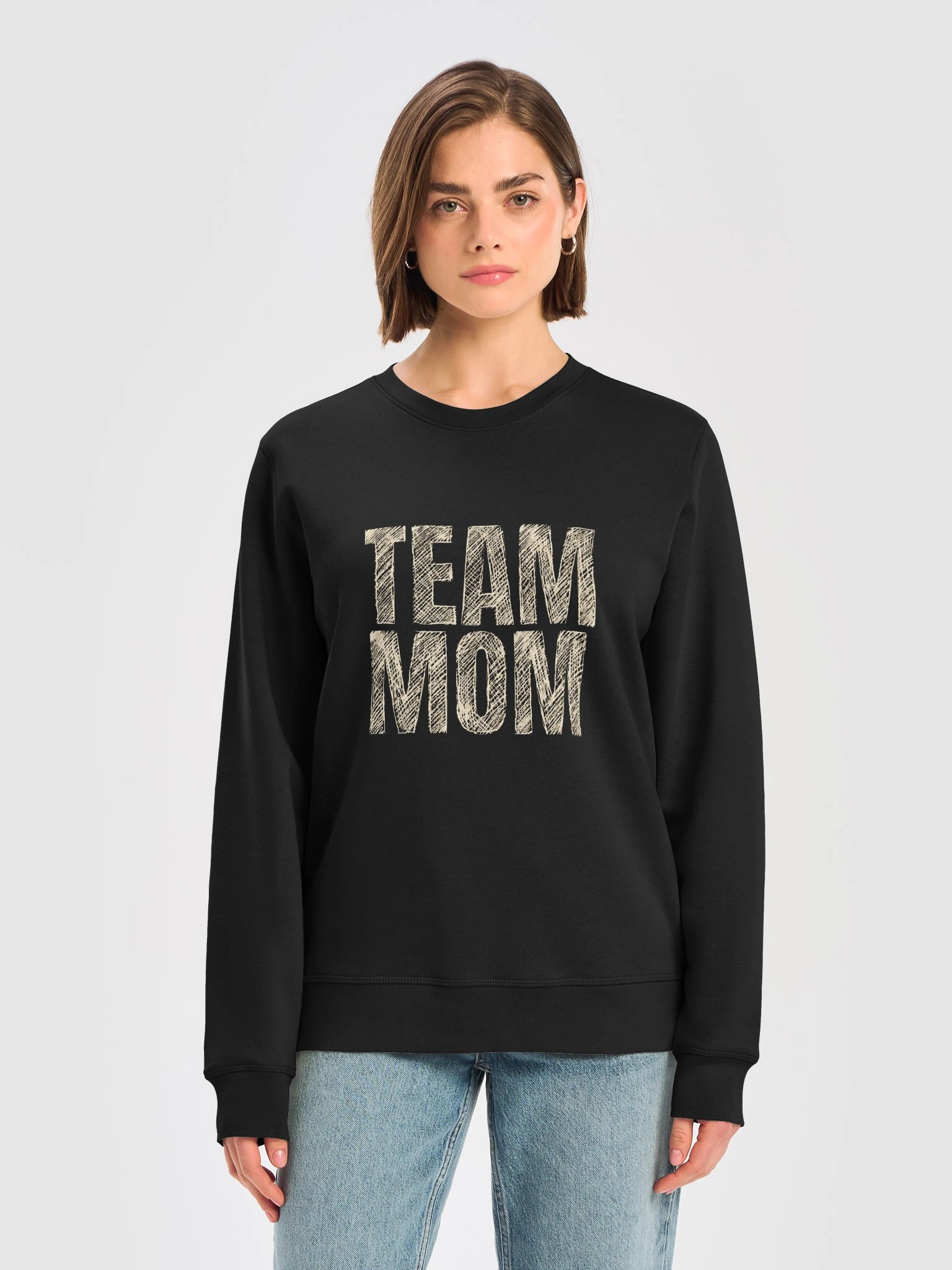 Team Mom Sketch Crewneck product image (1)