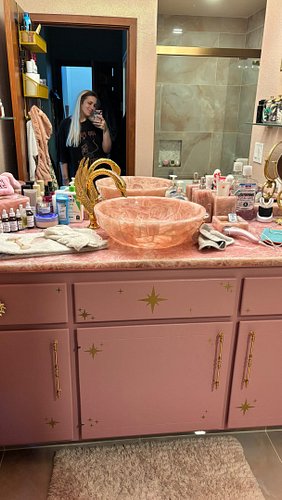 Let’s add some ✨WHIMSY✨ to these cabinets! 
Apparently my content is now my art AND random daily projects I’m doing as I cont...