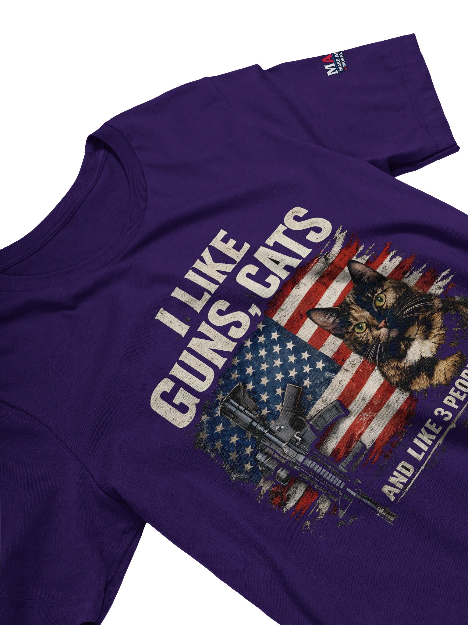 I Like Guns, Cats and Like 3 People front design product image (23)