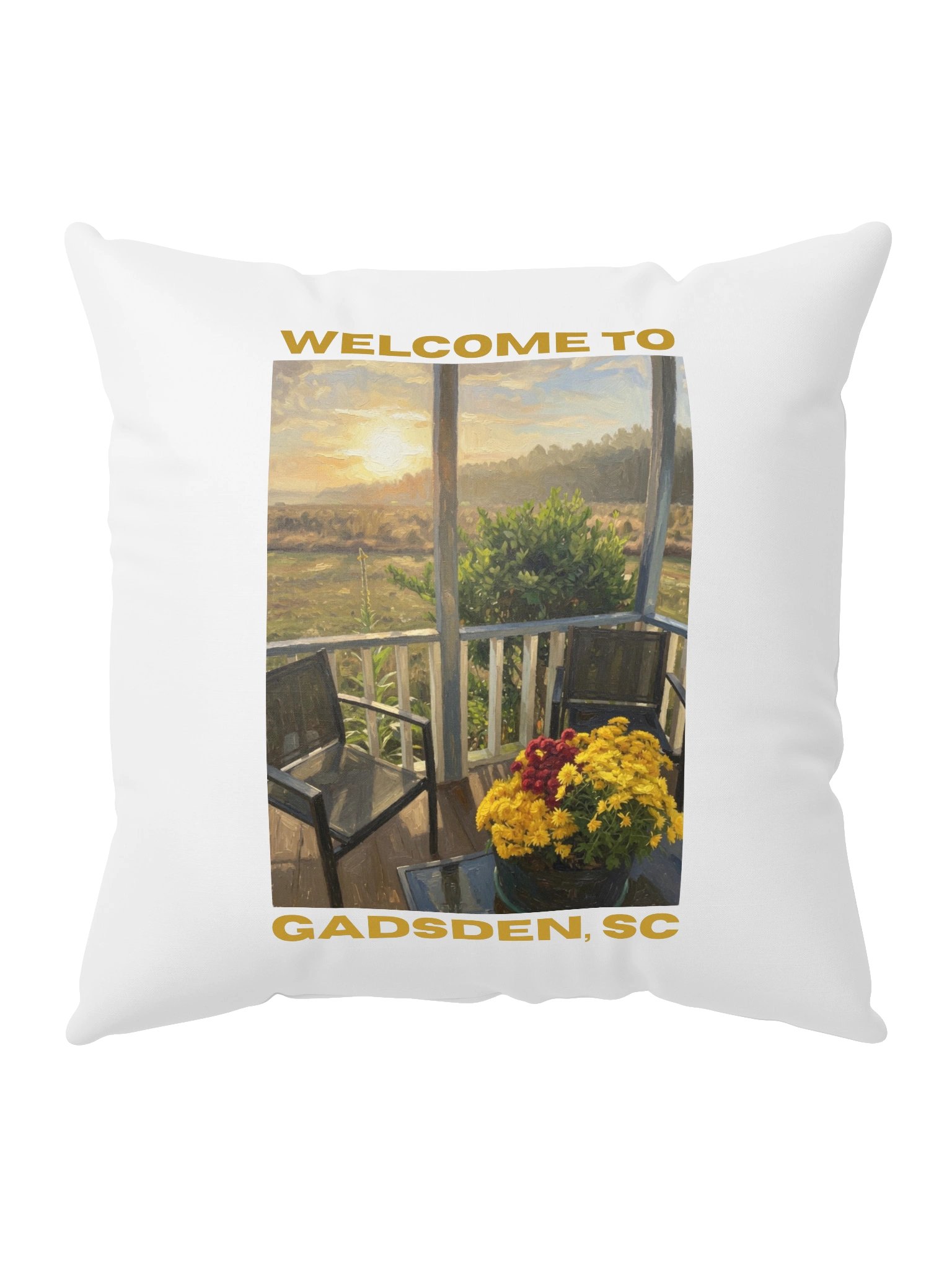Welcome to Gadsden Porch Sunset Pillow product image (9)