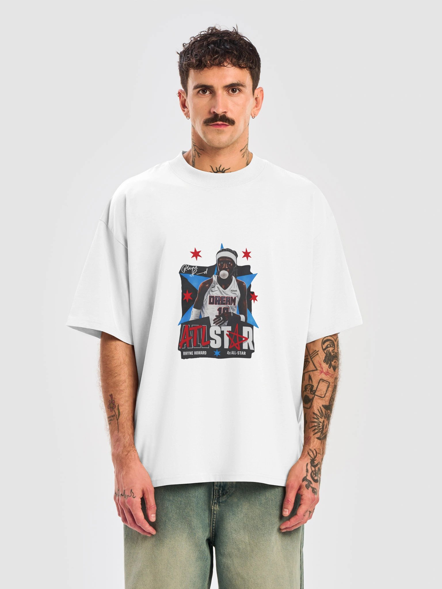 Rhyne Howard 4X All-Star Shirt product image (2)