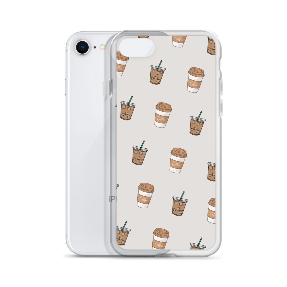 Morning Brew Coffee Clear iPhone Case product image (55)