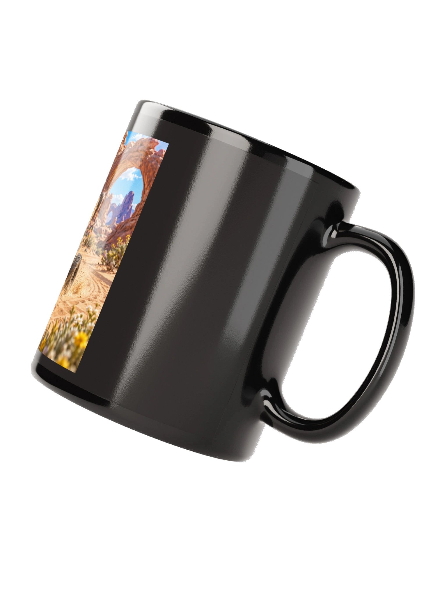 Solar Sprint Black Mug product image (4)