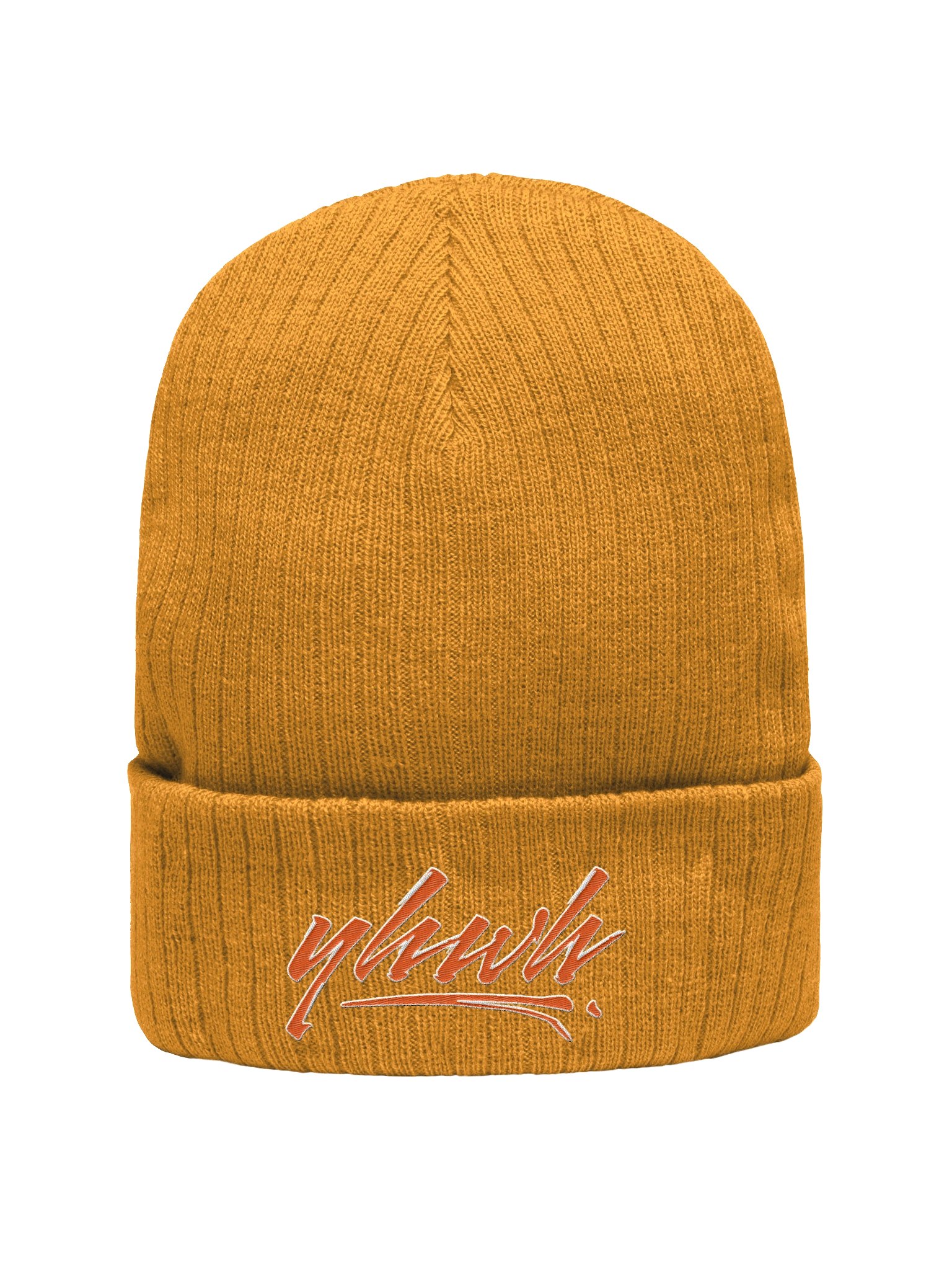YHWH - Premium Embroidered Ribbed Beanie product image (2)