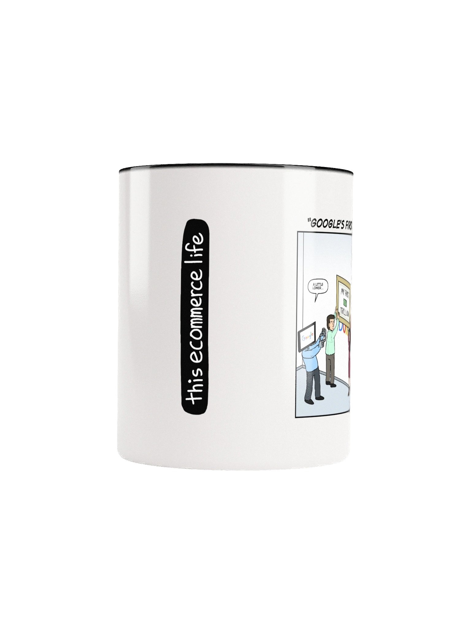 "Google's first trillion" mug product image (9)