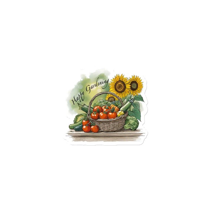 Happy Gardening - Magnet product image (1)