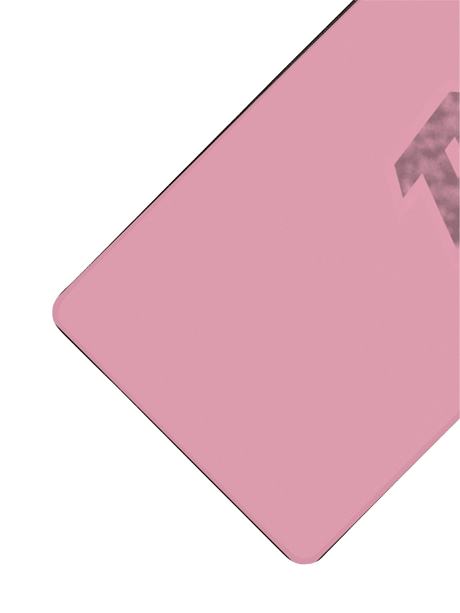 Mousepad Logo Bootpads Desgastado Deskmat Rosa product image (2)