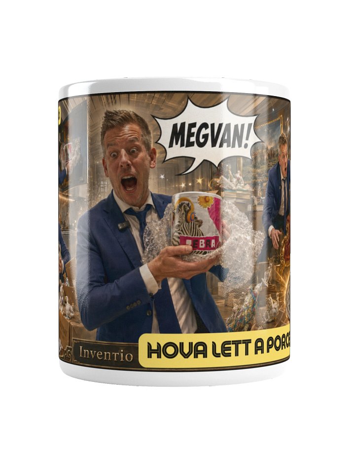 A Nagy Porcelánnyomozás — limitált kiadású Gyalogátkelő bögre product image (4)
