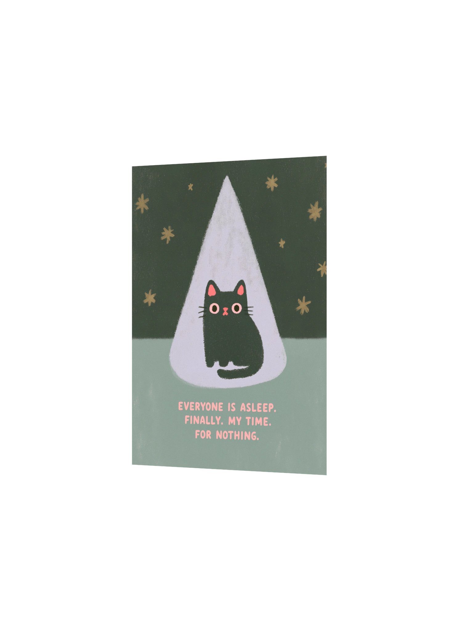 Everyone Is Asleep Cat Poster product image (15)