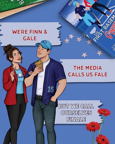 In the First Baseman's Grumpy Fan, you meet Finn and Gale. The media calls them Fale, but they call themselves Finale. 

Than...