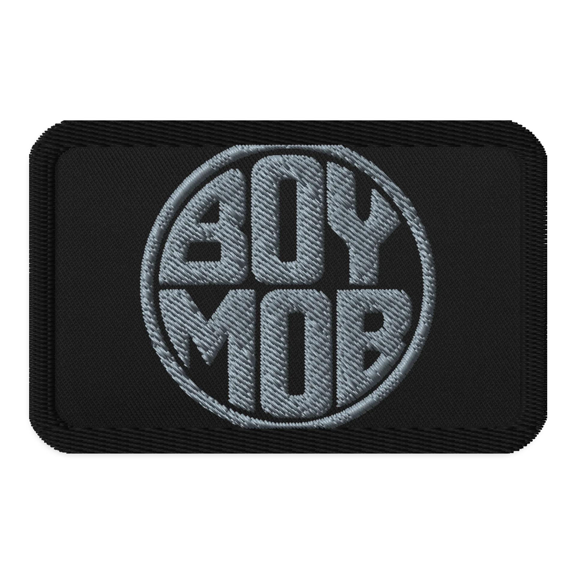 BOY MOB Circle Logo Embroidered Patch product image (1)
